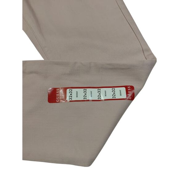 GUESS MEN SCOTCH FIT MEDIUM RISE STRETCH SKINNY JEAN - FADED PINK COLOR SIZE 32 - Picture 9 of 9